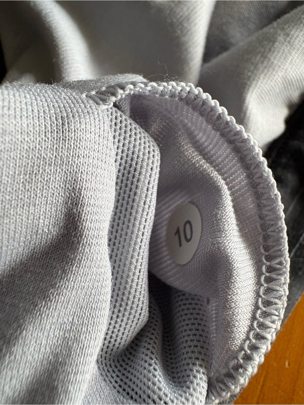 Lululemon Make a Move Sports Bra - Twisted Dune Silver Fox/Black Size 10 - Picture 6 of 6